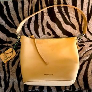 Consuela Diego Wedge All Natural leather purse